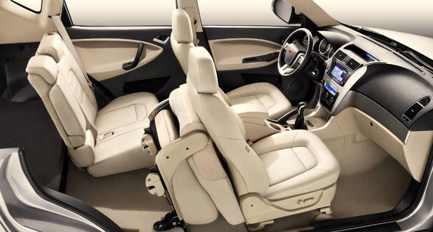 طراحی داخلی خودرو جیلی امگرند X7  اتومات  